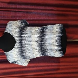 Tee shirt blue white